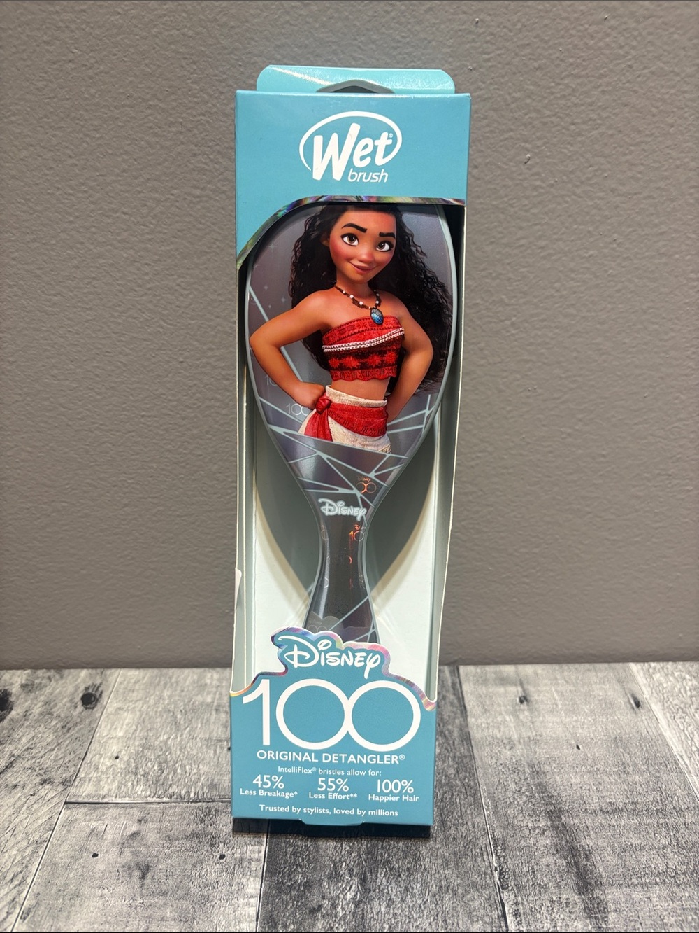 Wet Brush Disney Detangler Hairbrush - Black with Red Accent
